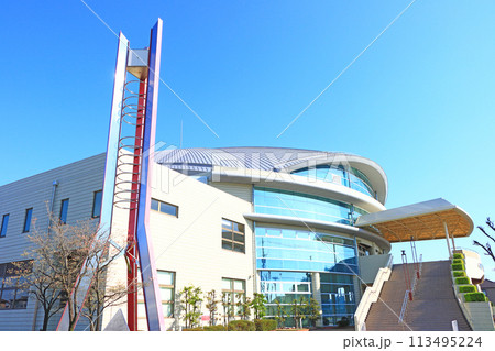 愛知県大治町、大治町スポーツセンターの風景 愛知県大治町、大治町スポーツセンターの風景 113495224