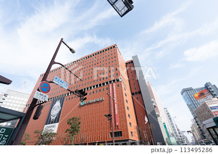 渡辺通り4丁目交差点付近の風景＜福岡県福岡市/2023年12月＞ 113495286