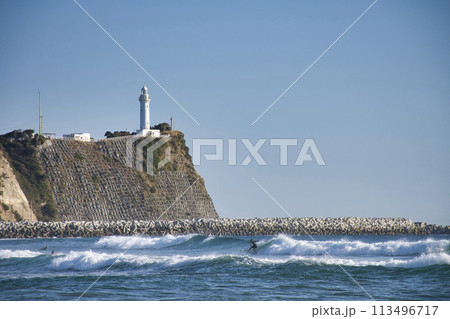 【福島県】豊間海岸と塩屋埼灯台 113496717