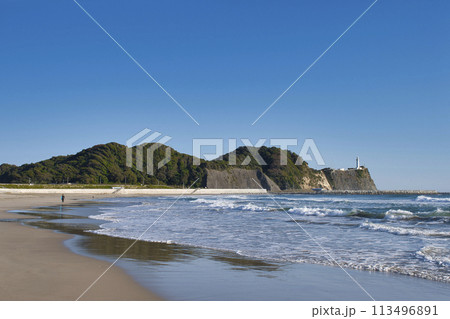 【福島県】豊間海岸と塩屋埼灯台 113496891