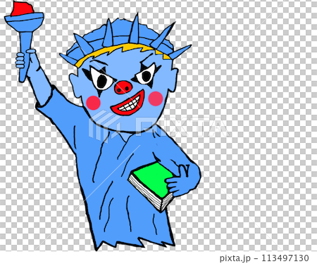 the statue of Liberty  113497130