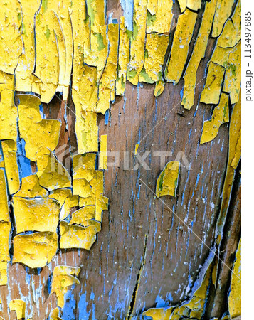 Abstration of the flag of Ukraine on a wall Abstration of the flag of Ukraine on a wall 113497885