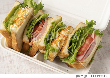 サンドイッチ サンドイッチ弁当 サンドイッチ サンドイッチ弁当 113499819