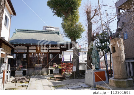 大阪 阿倍野 安倍晴明神社 拝殿(春) 大阪 阿倍野 安倍晴明神社 拝殿(春) 113501692