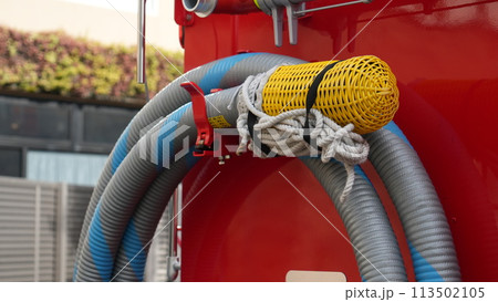 消防車のホース 113502105
