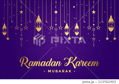 Vector Ramadan, Eid al-Fitr, Islamic background template 113502403