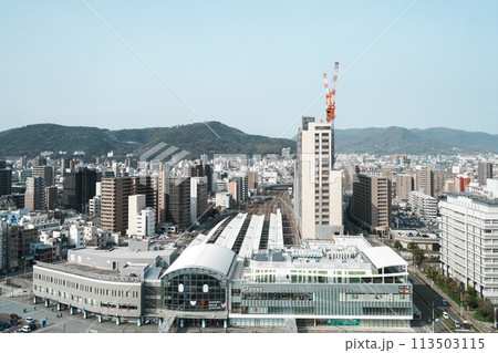 JR高松駅前とオルネ高松(JRホテルクレメント高松から)2024年4月撮影 JR高松駅前とオルネ高松(JRホテルクレメント高松から)2024年4月撮影 113503115