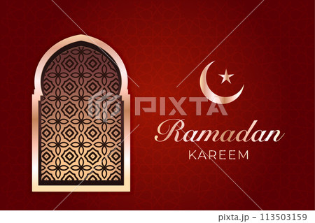 Vector Ramadan, Eid al-Fitr, Islamic background template 113503159