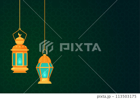 Vector Ramadan, Eid al-Fitr, Islamic background template 113503175