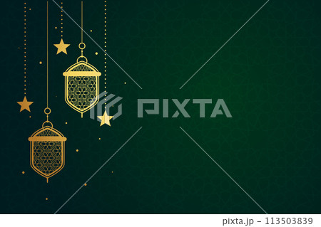 Vector Ramadan, Eid al-Fitr, Islamic background template Vector Ramadan, Eid al-Fitr, Islamic background template 113503839