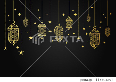 Vector Ramadan, Eid al-Fitr, Islamic background template 113503891