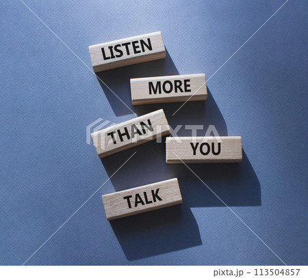 Look at the world wider symbol. Wooden blocks with words Look at the world wider. Beautiful grey background. Business and Look at the world wider concept. Copy space. 113504857