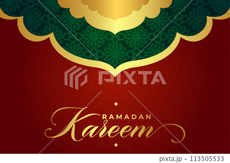 Vector Ramadan, Eid al-Fitr, Islamic background template Vector Ramadan, Eid al-Fitr, Islamic background template 113505533