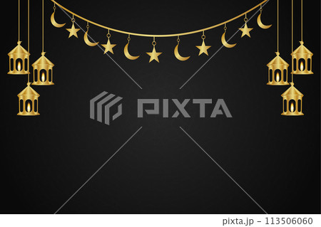 Vector Ramadan, Eid al-Fitr, IslamicVector Ramadan, Eid al-Fitr, Islamic background template background template 113506060