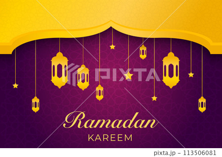 Vector Ramadan, Eid al-Fitr, IslamicVector Ramadan, Eid al-Fitr, Islamic background template background template 113506081