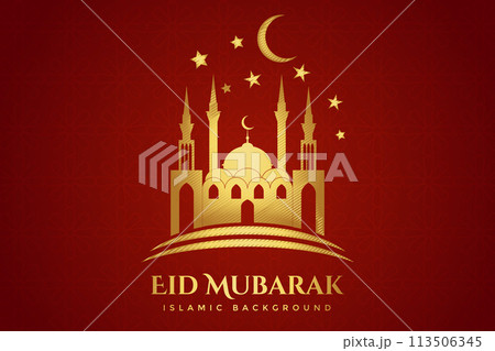 Vector Ramadan, Eid al-Fitr, Islamic background template 113506345