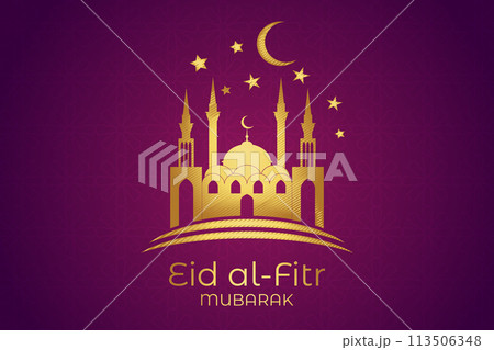 Vector Ramadan, Eid al-Fitr, Islamic background template Vector Ramadan, Eid al-Fitr, Islamic background template 113506348