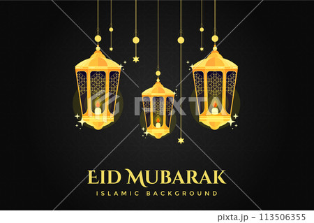 Vector Ramadan, Eid al-Fitr, Islamic background template Vector Ramadan, Eid al-Fitr, Islamic background template 113506355