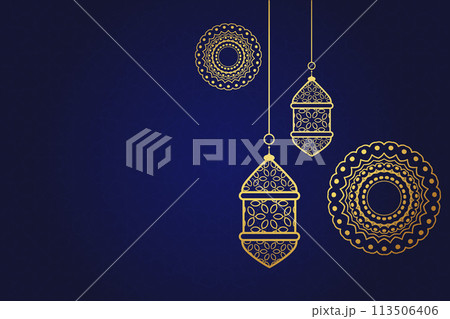 Vector Ramadan, Eid al-Fitr, Islamic background template 113506406