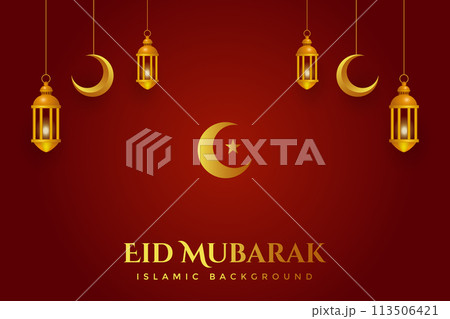 Vector Ramadan, Eid al-Fitr, Islamic background template 113506421