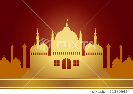 Vector Ramadan, Eid al-Fitr, Islamic background template 113506424