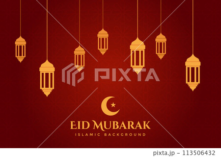 Vector Ramadan, Eid al-Fitr, Islamic background template Vector Ramadan, Eid al-Fitr, Islamic background template 113506432
