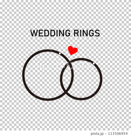 結婚指輪のアイコン 113506954