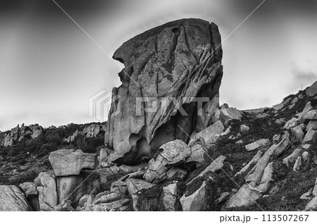 Scenic rocks in Santa Teresa Gallura, Sardinia, Italy 113507267