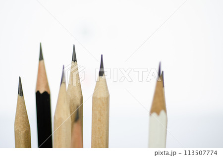 pencil in creative concept. pencil in creative concept. 113507774