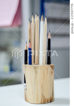 pencil in creative concept. 113507776