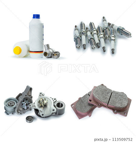 Various car parts necessary for vehicle service 113509752