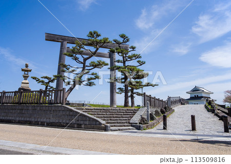 七里の渡跡《三重県桑名市》 七里の渡跡《三重県桑名市》 113509816