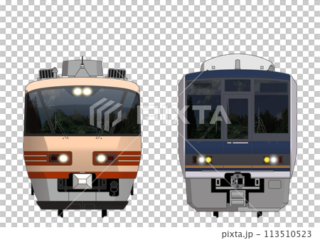 大阪の列車No.3_485系2000番台 / 207系1000番台 113510523
