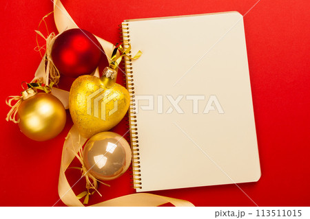 Christmas background, top view 113511015