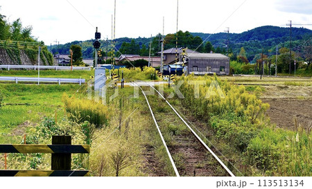 小湊鉄道上総久保駅から見える風景 小湊鉄道上総久保駅から見える風景 113513134
