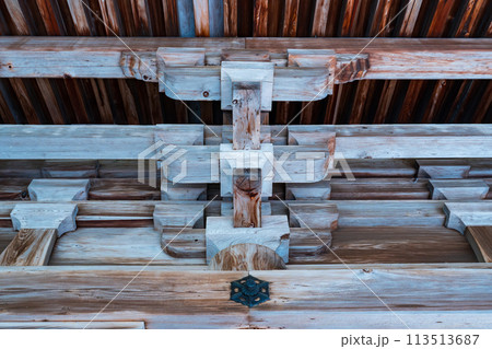 寺社建築の斗栱 組物 寺社建築の斗栱 組物 113513687