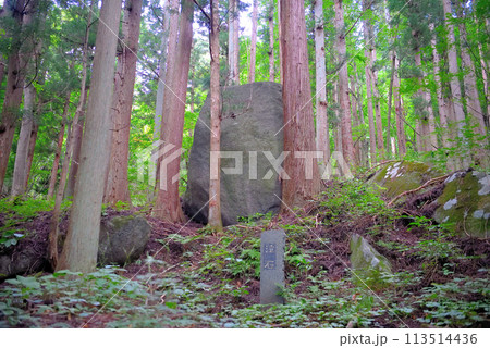 東北・遠野・続石・弁慶が巨石を載せようとして一晩泣き続けたと伝わる巨石、泣き石・岩手県遠野市(1) 東北・遠野・続石・弁慶が巨石を載せようとして一晩泣き続けたと伝わる巨石、泣き石・岩手県遠野市(1) 113514436