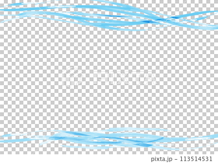 Refreshing light blue watercolor frame 04 113514531