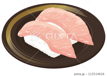 大トロの握り寿司 大トロの握り寿司 113514616