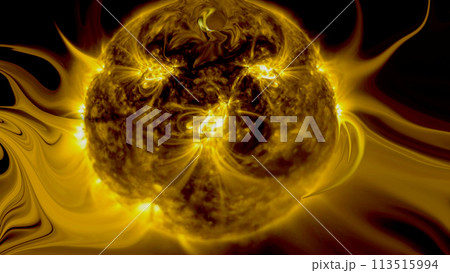 A beautiful star called the Sun.Blinding flashes appear on the surface. A beautiful sight. A beautiful star called the Sun.Blinding flashes appear on the surface. A beautiful sight. 113515994