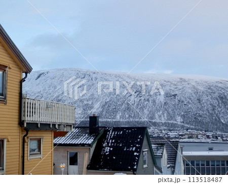 Tromso mountainside Tromso mountainside 113518487