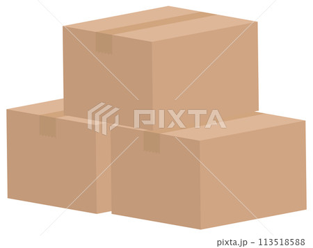 段ボール箱 113518588