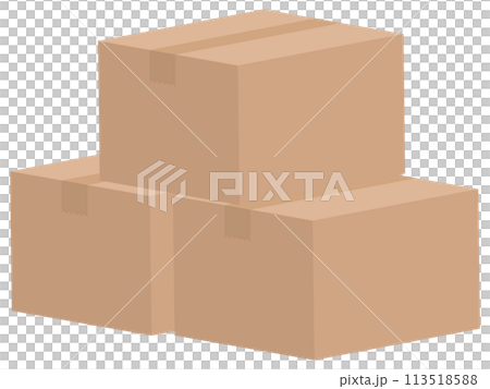 段ボール箱 113518588