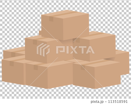 Cardboard box  113518591