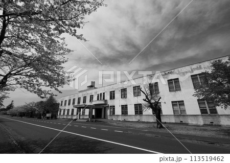 桜と筑波海軍航空隊 司令部庁舎 113519462