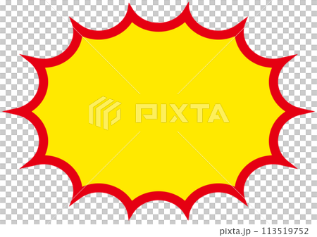 Surprise, jagged, frame, danger, attention, bargain, warning, zigzag, spikes, speech bubble, conspicuous, explosion Surprise, jagged, frame, danger, attention, bargain, warning, zigzag, spikes, speech bubble, conspicuous, explosion 113519752