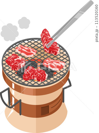 七輪で焼く焼き肉 113520160