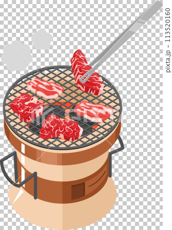 七輪で焼く焼き肉 113520160