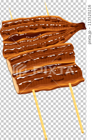 Eel grilled with eels Eel grilled with eels 113520216