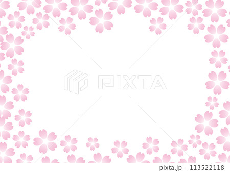 桜の花のフレーム、壁紙 113522118